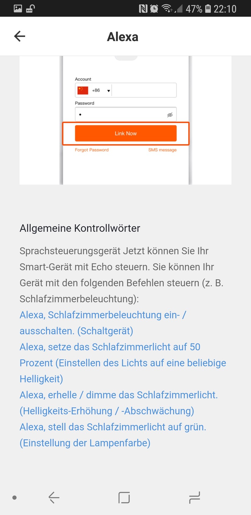 Alexa einrichten