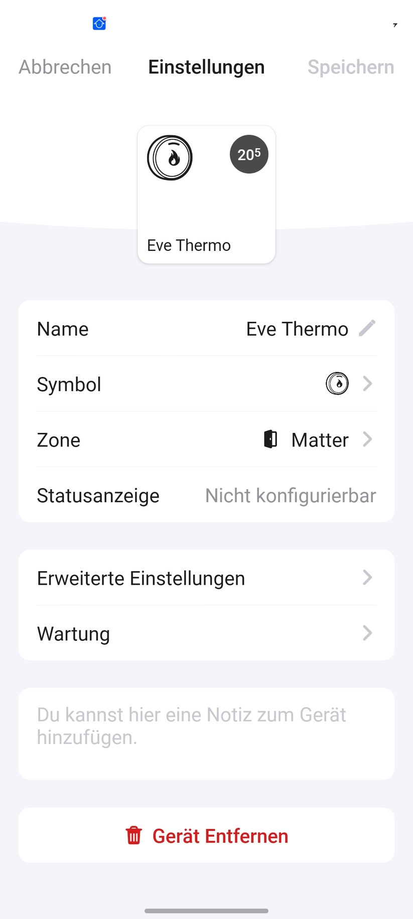  Integration über Matter in Homey Pro