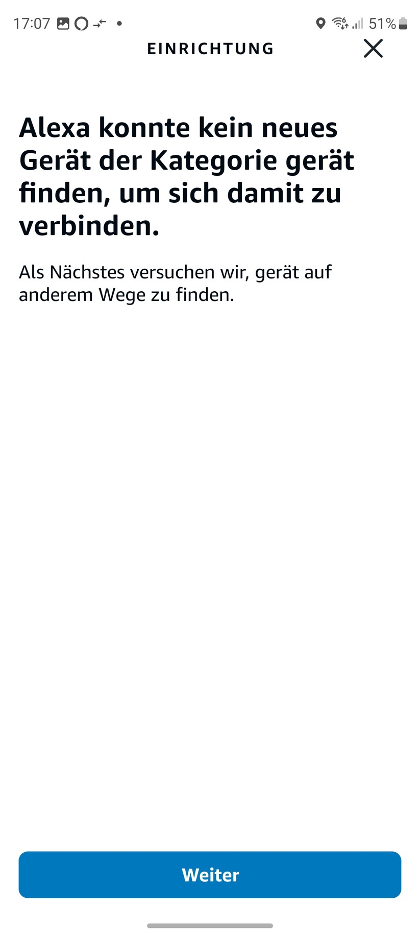 Sonoff Zigbee TRV: Die Koppelung mit Amazon Alexa und Google Assistant hat zwar prinzipiell funktioniert, doch beide Sprachassistenten haben das Sonoff-Thermostat nicht gefunden.