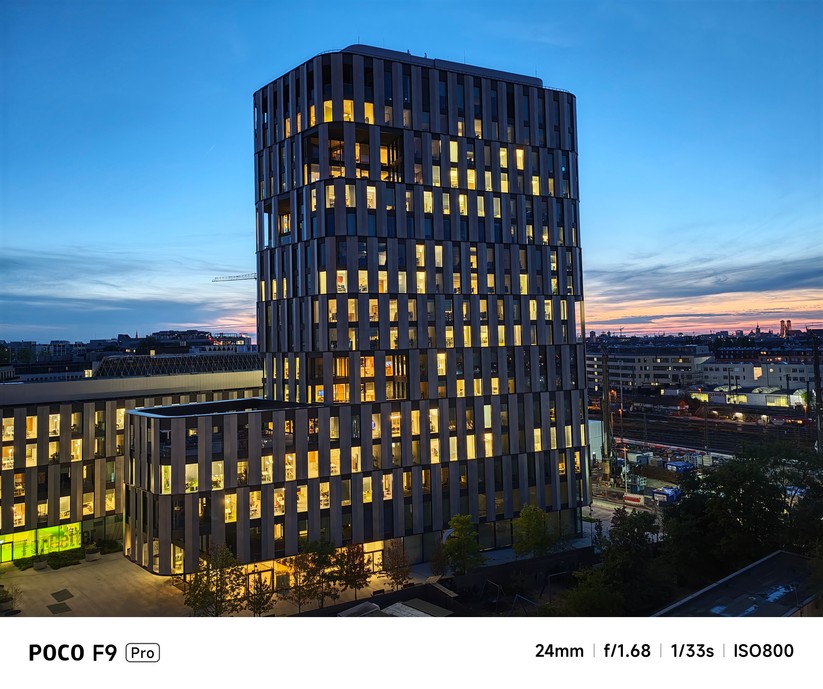 Xiaomi Poco F9 Pro: Hauptkamera bei Nacht