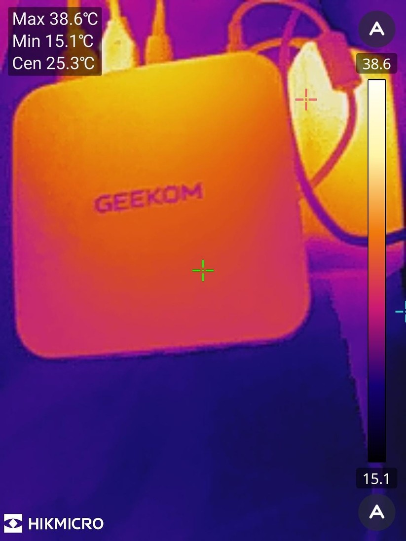 Geekom A5 Pro – Wärmeverteilung