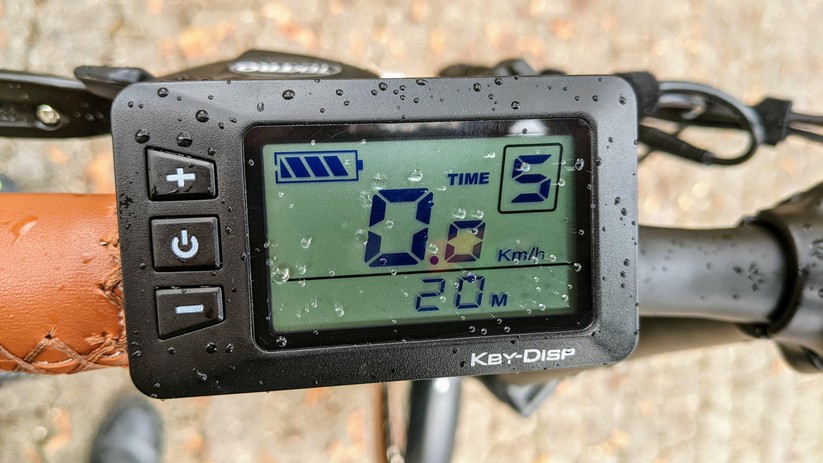 Der Fahrradcomputer des Frida 500.