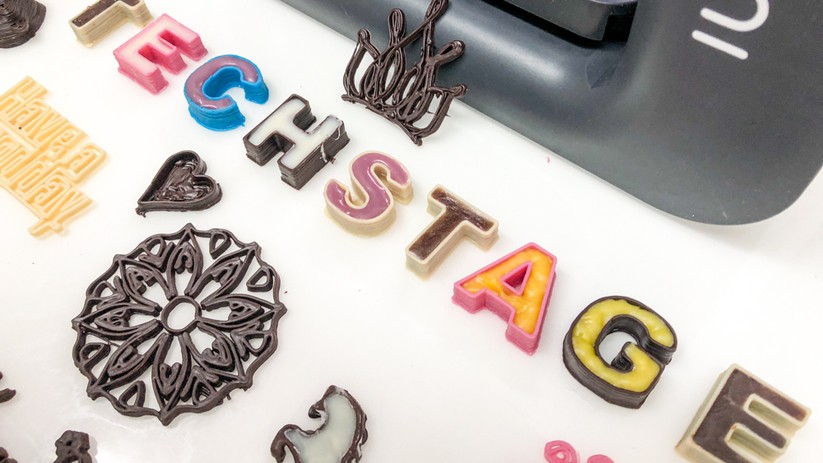 Druckqualität des Schokoladen-3D-Druckers mycusini 2.0