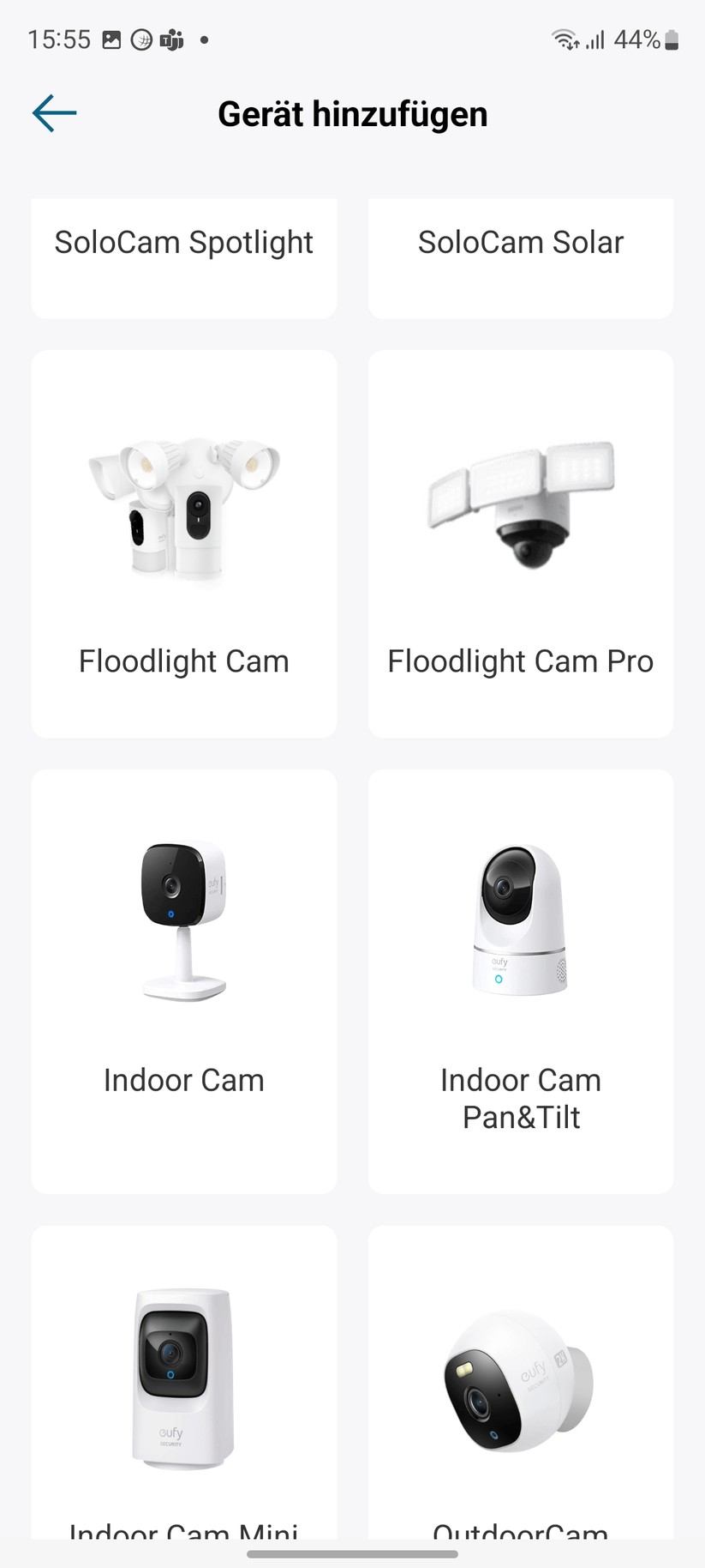 Eufy Floodlight Cam (2500 Lumen, Full-HD): Inbetriebnahme 1