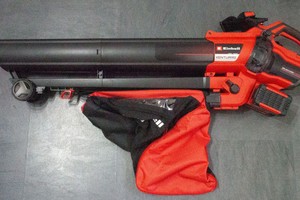 Laubsauger Einhell Venturro 36/240 im Test: saugt, häckselt und lärmt