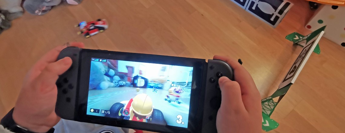 Mario Kart Live im Kinderzimmer. 