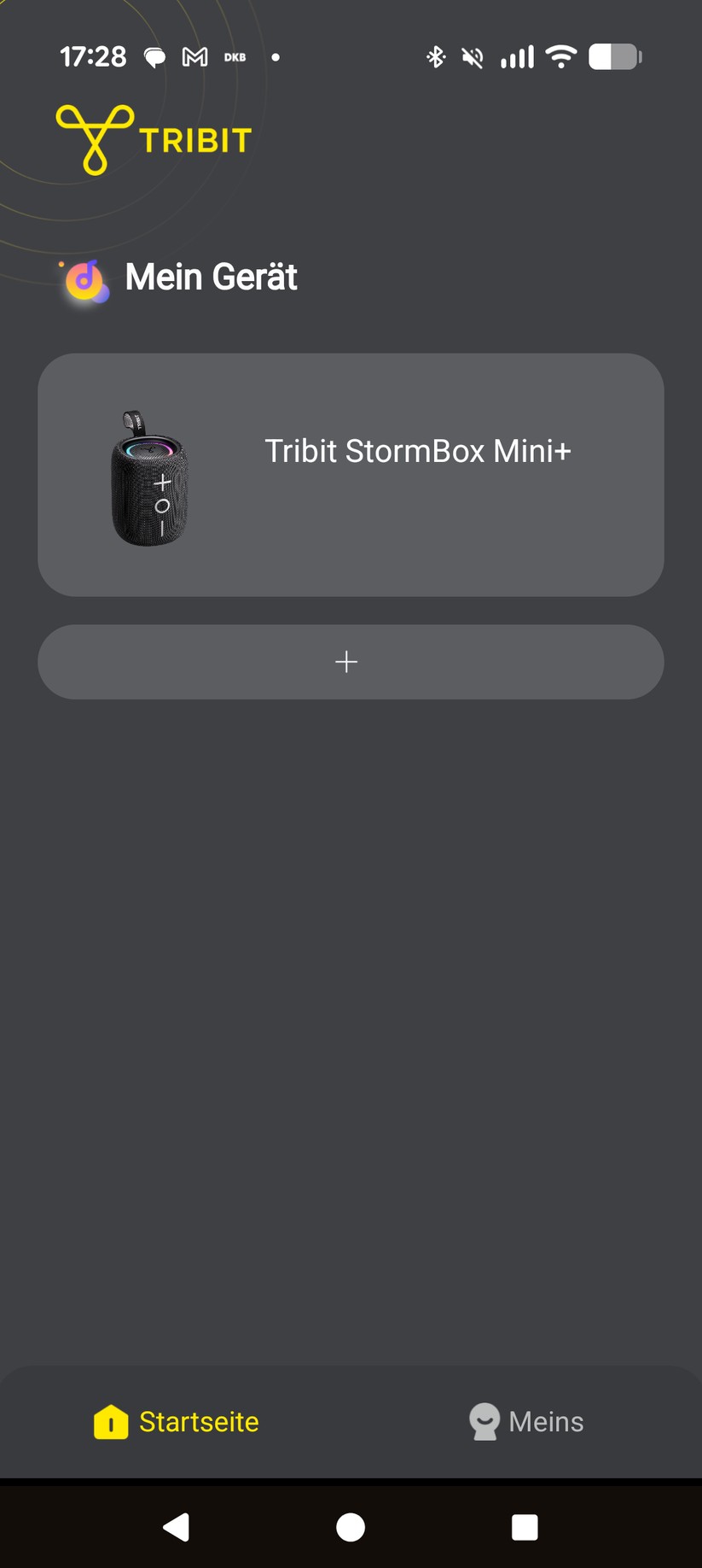 Tribit Stormbox Mini+ Screenshot