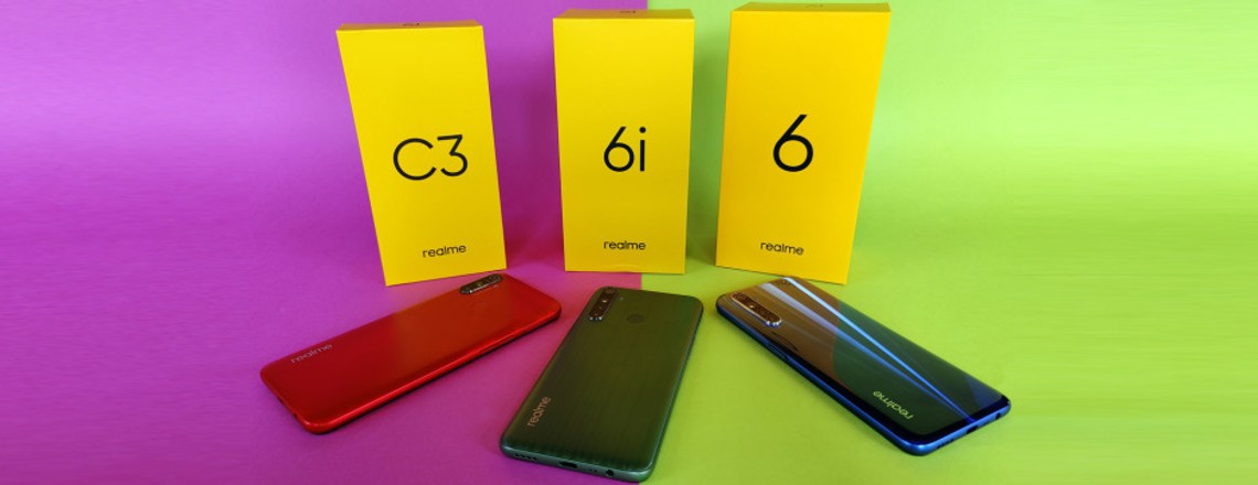 Das neue Xiaomi? Realme C3, 6, 6 Pro und 6i im Vergleich