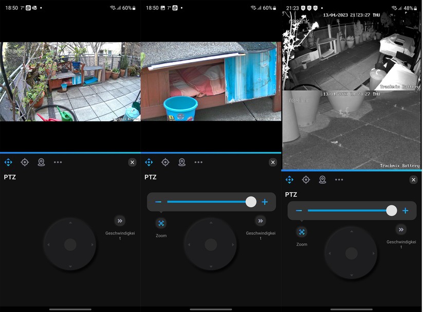 Reolink Trackmix Akku: Das zweite Objektiv bietet einen 6x optischen Zoom.