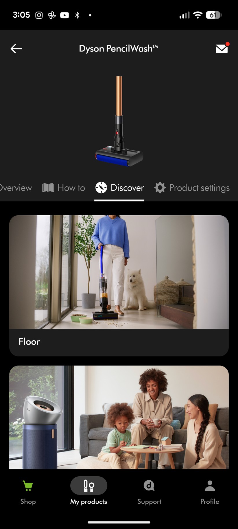 Dyson Pencilwash – Bilder App