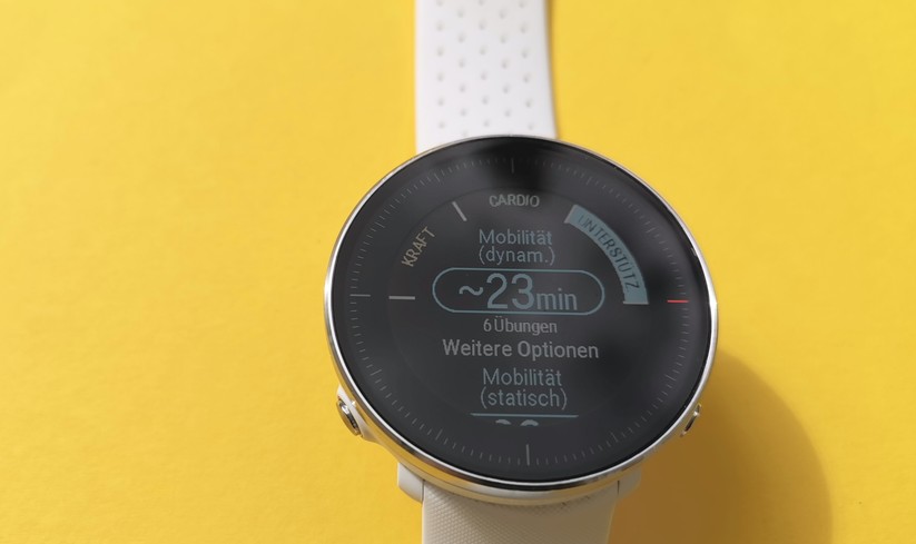 Fit Spark gibt täglich mehrere Vorschläge, welches Training man heute machen könnte. 