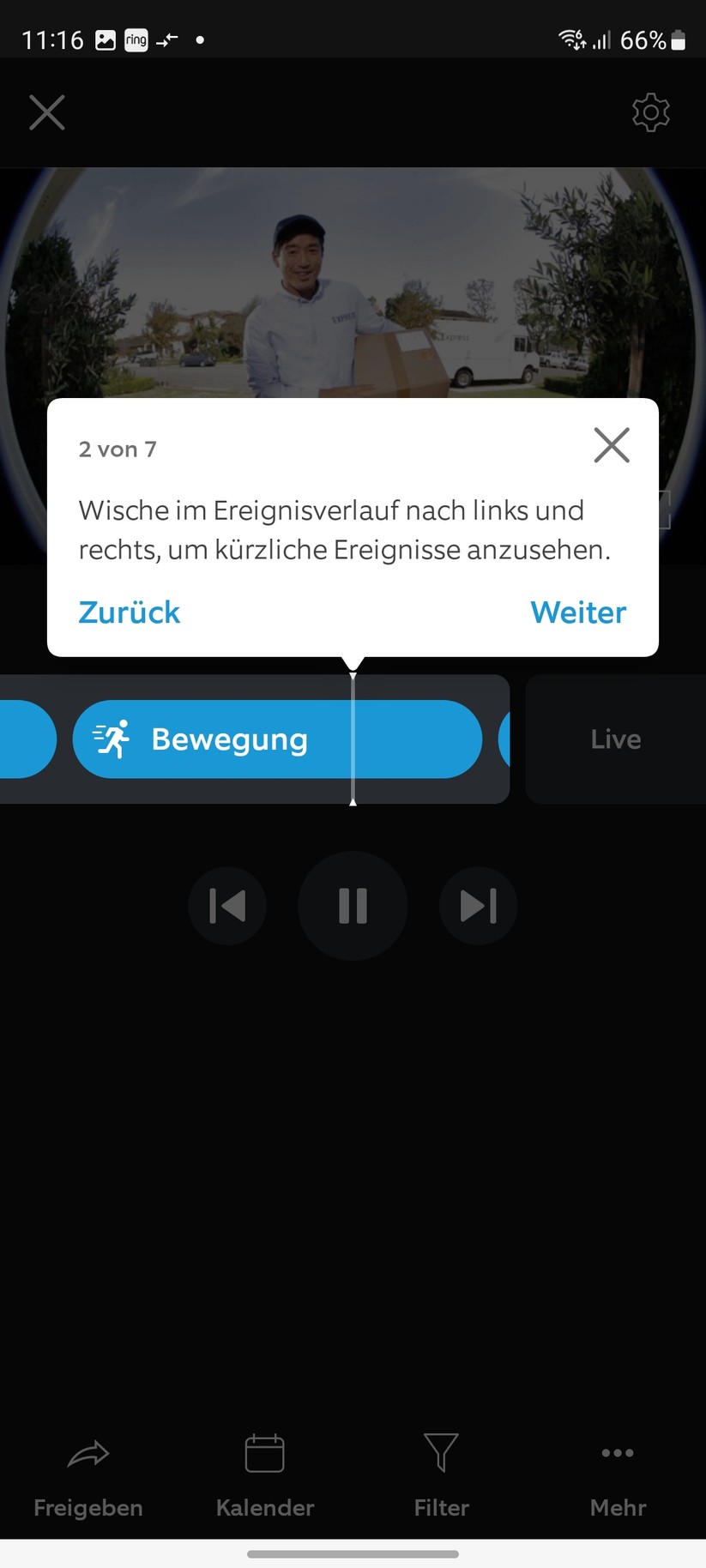 Die Ring-App erläutert nicht nur die Montage und Inbetriebnahme, sondern erklärt auch fast jede Funktion der Video-Türklingel – ideal für Anfänger.