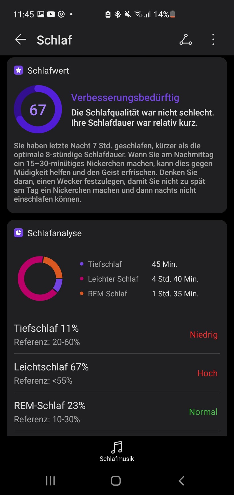 Honor Band 7 – App-Screenshots
