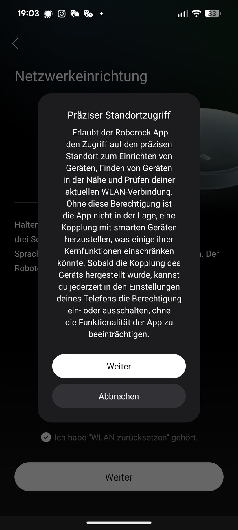 Roborock Saros Z70 – App & Einrichtung
