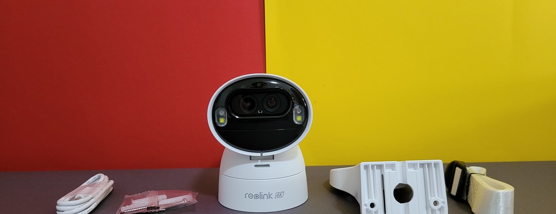 Reolink Argus Track: 4K, Akku, Dual-WLAN, Gegensprechfunktion, farbige Nachtsicht, automatische Verfolgung