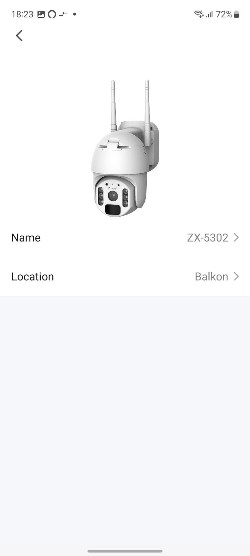 7Links IPC-750 (ZX-5302): Einrichtung mit Tuya Smart App, Konfiguration, Testaufnahmen, Desktop-Zugriff