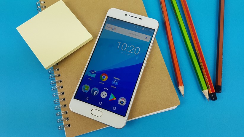 Kann sich sehen lassen: das Full HD auflösende 5,5-Zoll-Display des C Note.