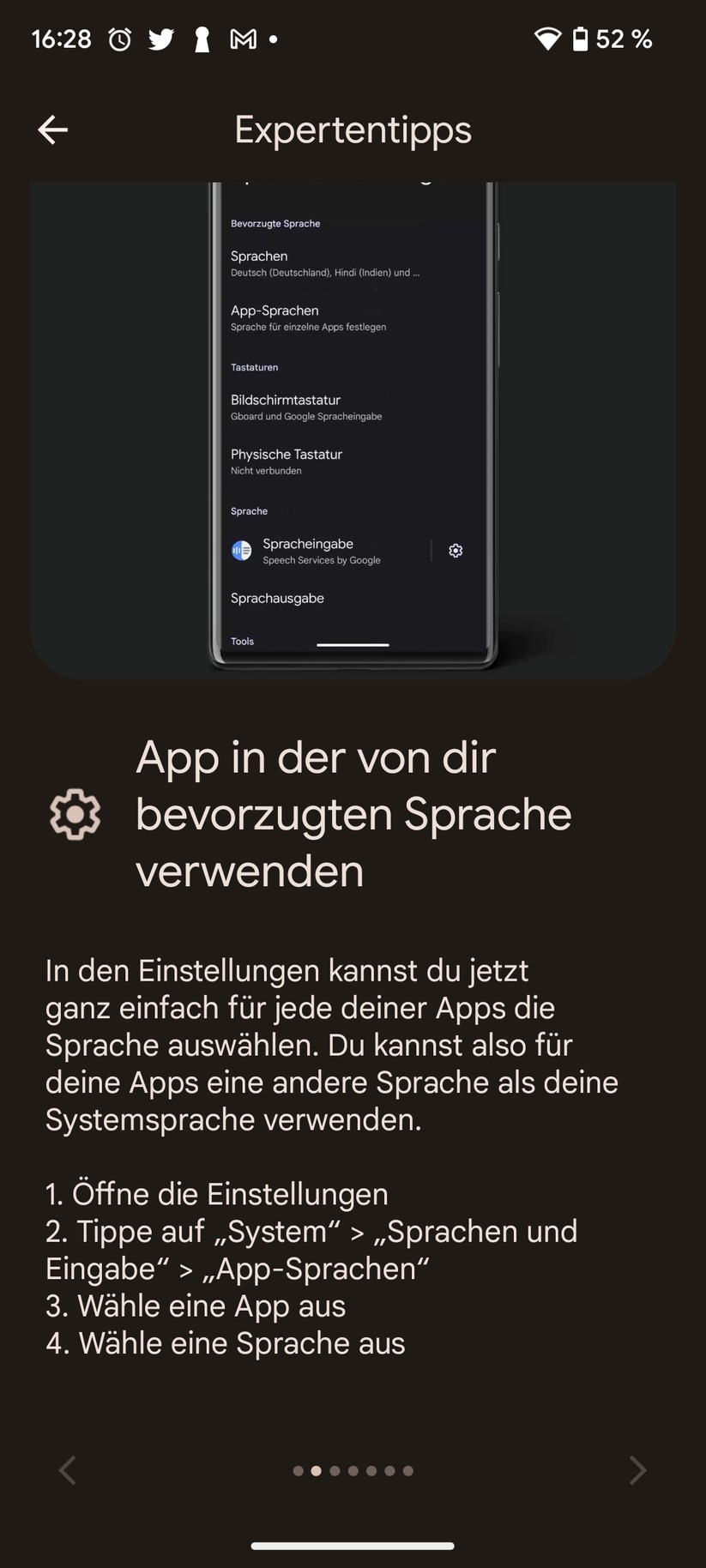 Google Pixel 7 Software-Funktionen