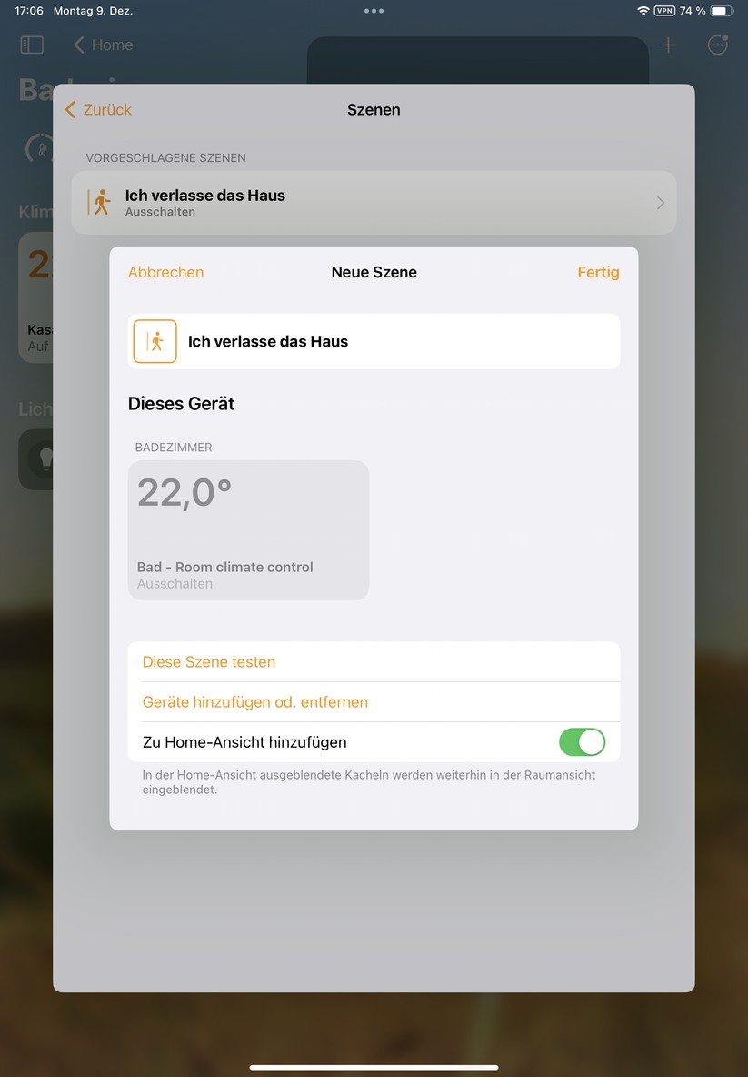 Das Bosch Heizkörper-Thermsotat II +M kann man auch mit Apple Home steuern, wenn man es mit dem Bosch Smart Home Controller II betreibt. Dieser fungiert dabei als Matter-Bridge und kann somit unter Apple Home integriert werden.