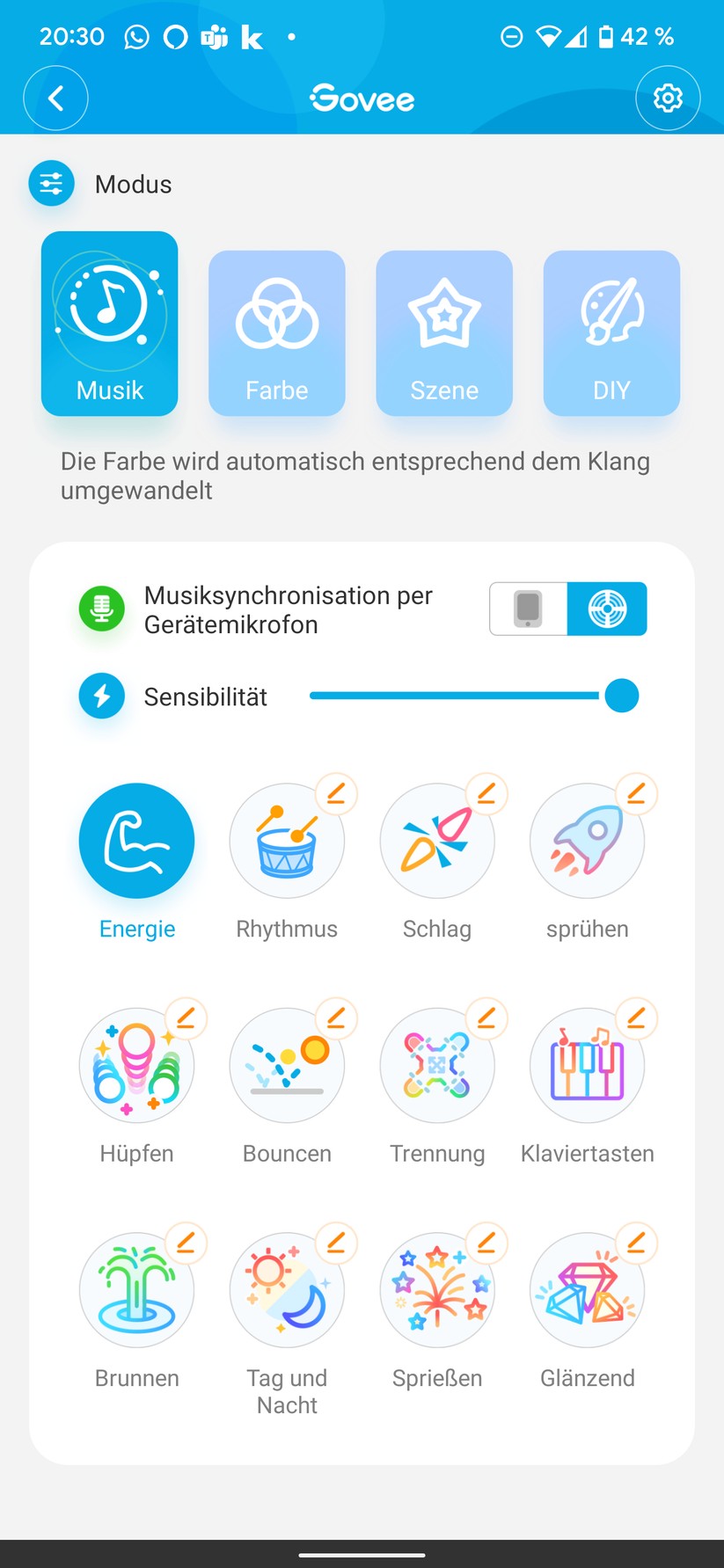 Govee App Screenshots