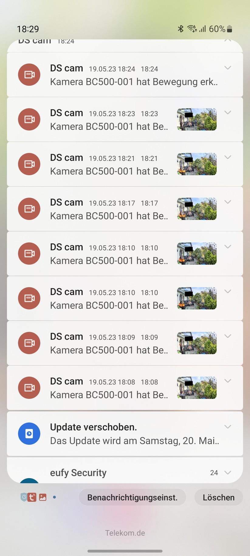 Synology BC500: Mobile App DS Cam
