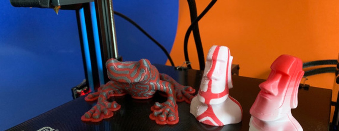 Geeetech A10M im Test: 3D-Drucker mit zwei Farben
