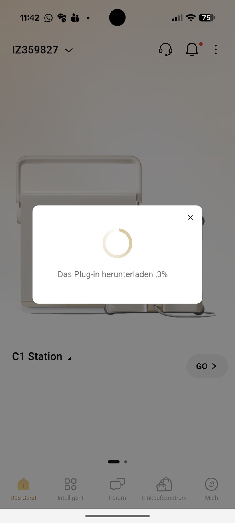 Dreame C1 – App & Einrichtung