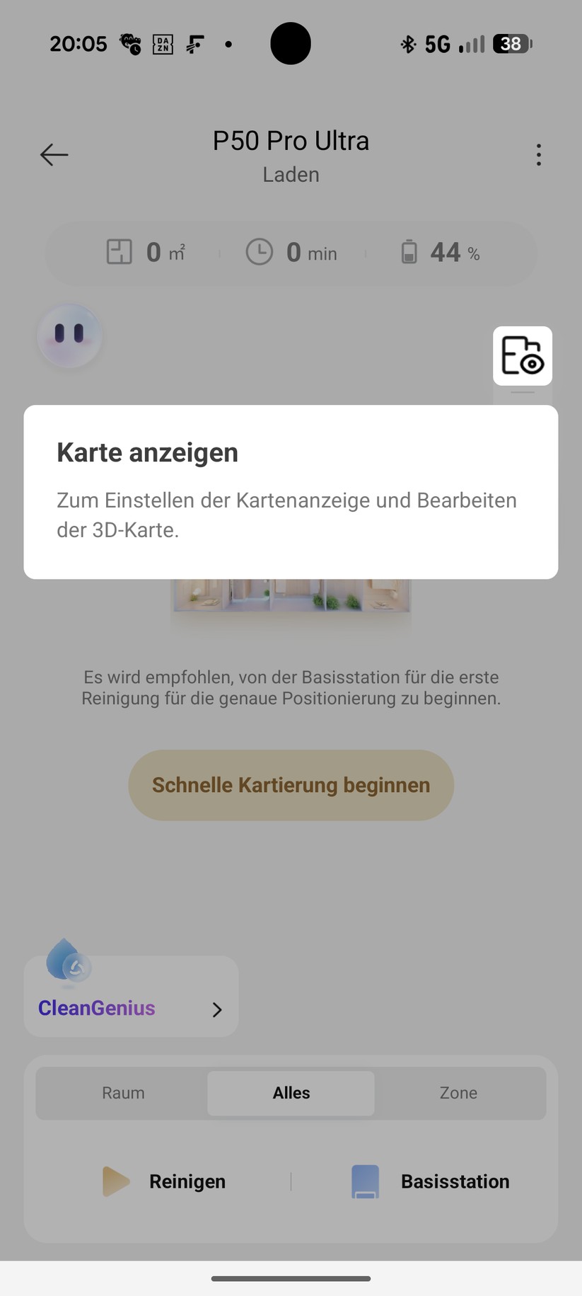Mova P50 Pro Ultra – App & Einrichtung