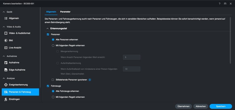 Synology BC500: Setup und Einstellungen