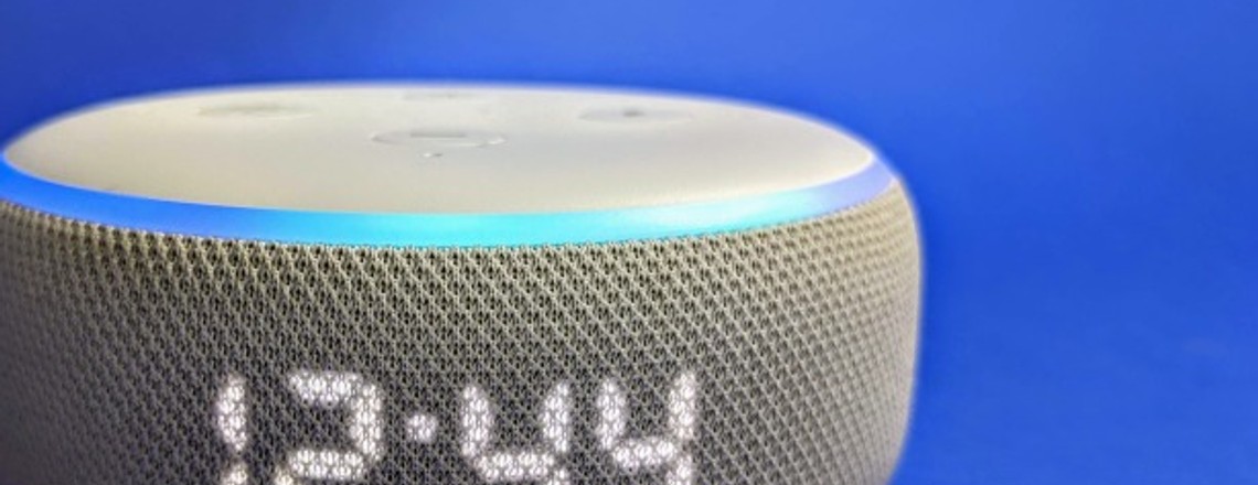 Amazon Echo Dot 3 mit Uhr, Timer und Temperatur im Test