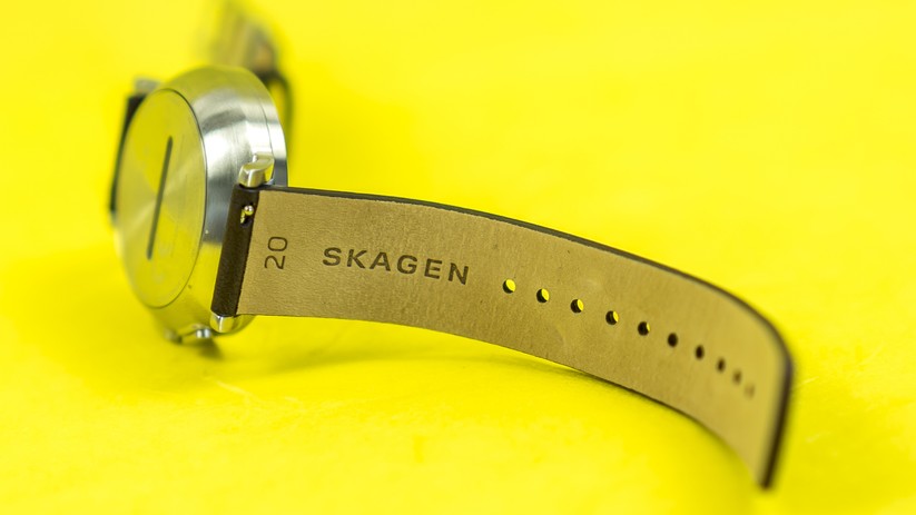 Der Schnellverschluss am Armband ist identisch mit dem der Fossil Q-Grant.