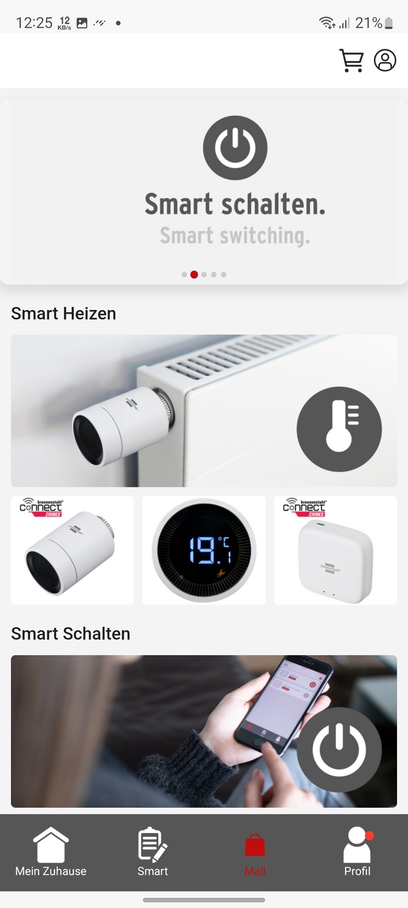 Brennenstuhl Heizkörperthermostat HT CZ 01: App - Inbetriebnahme