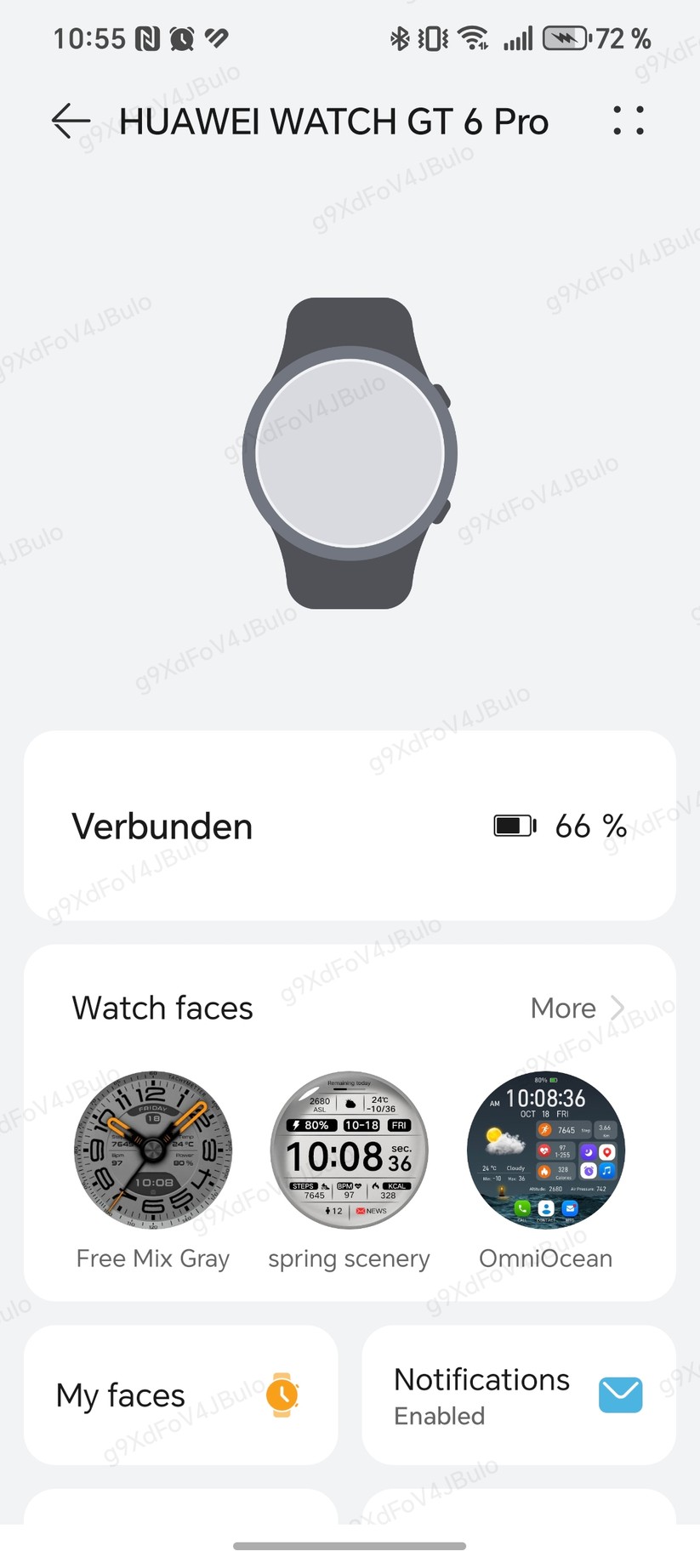 Huawei Watch GT 6 Pro - Health App