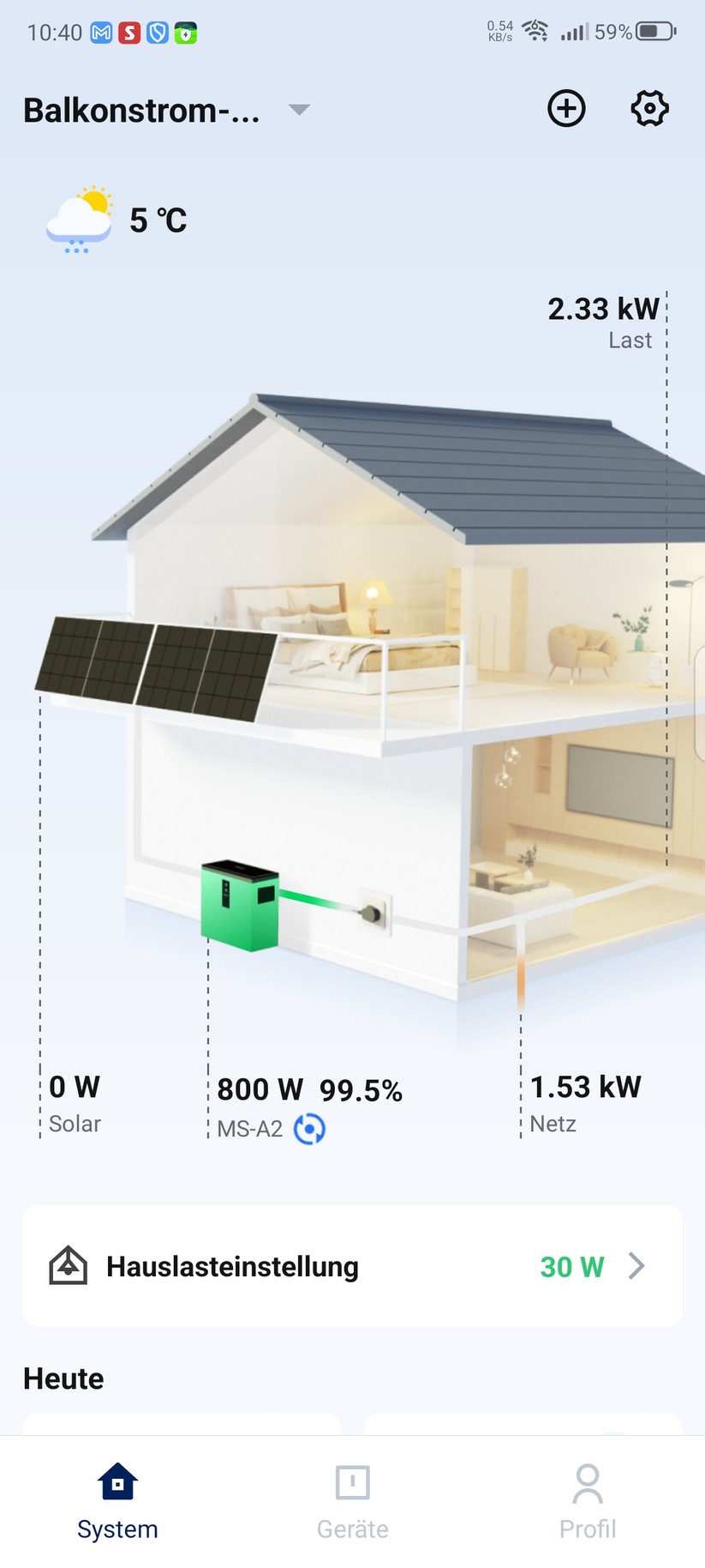 Mit der App S-Miles Home können Anwender den Stromspeicher umfassend konfigurieren. In Verbindung mit dem Smart Meter Shelly Pro 3EM lässt sich auch eine Nulleinspeisung realisieren, sodass praktisch kein überschüssiger Strom verschenkt, sondern selbst verbraucht wird.