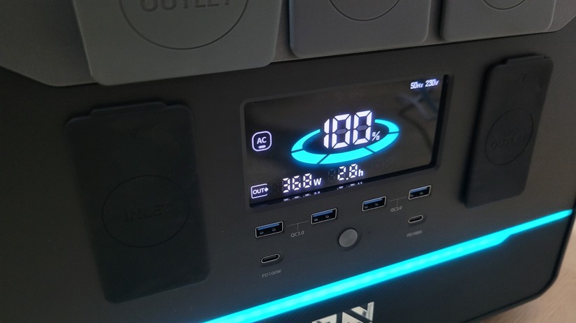 Powerstation Daranener Neo 1500 Pro mit 1382 Wh Kapazität und 1800 Watt Leistungsabgabe