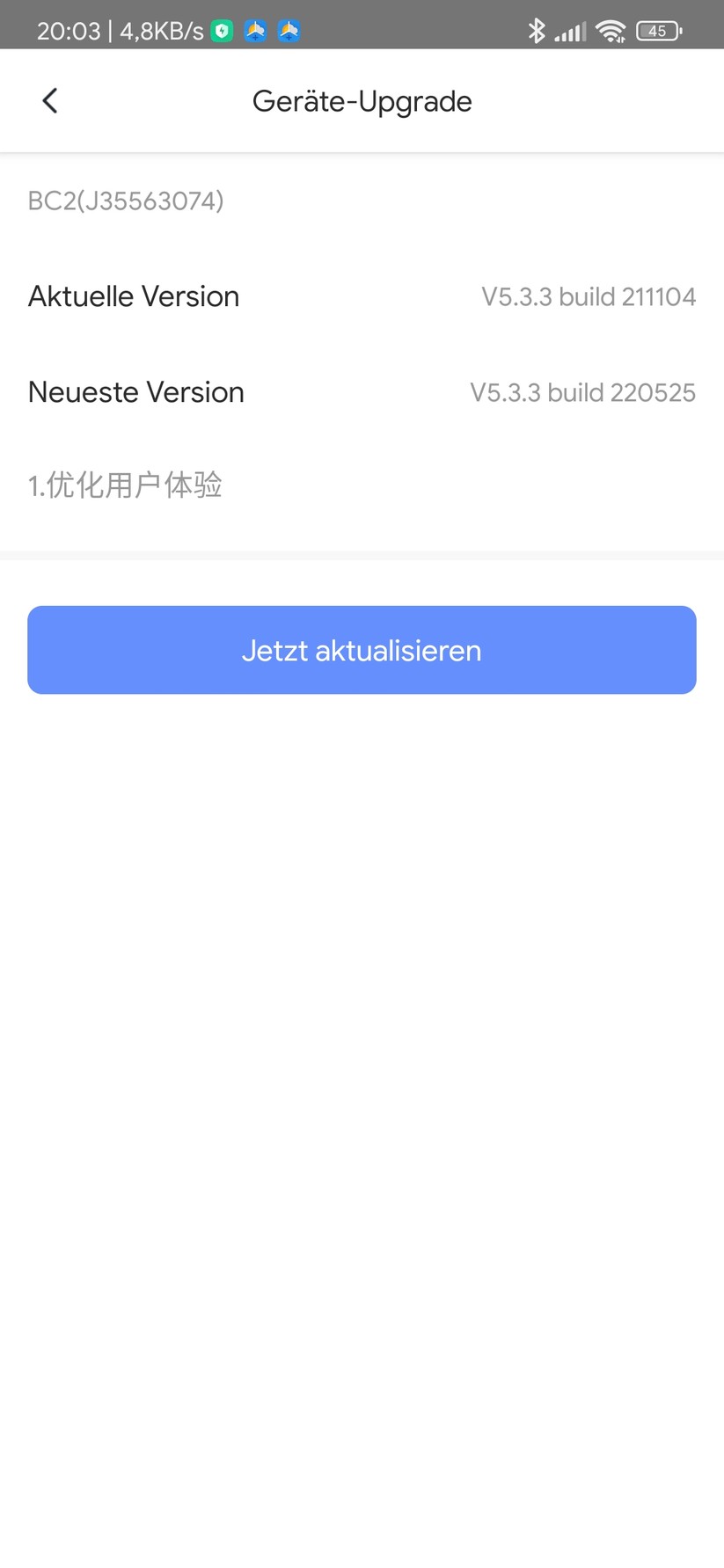Ezviz BC2: App