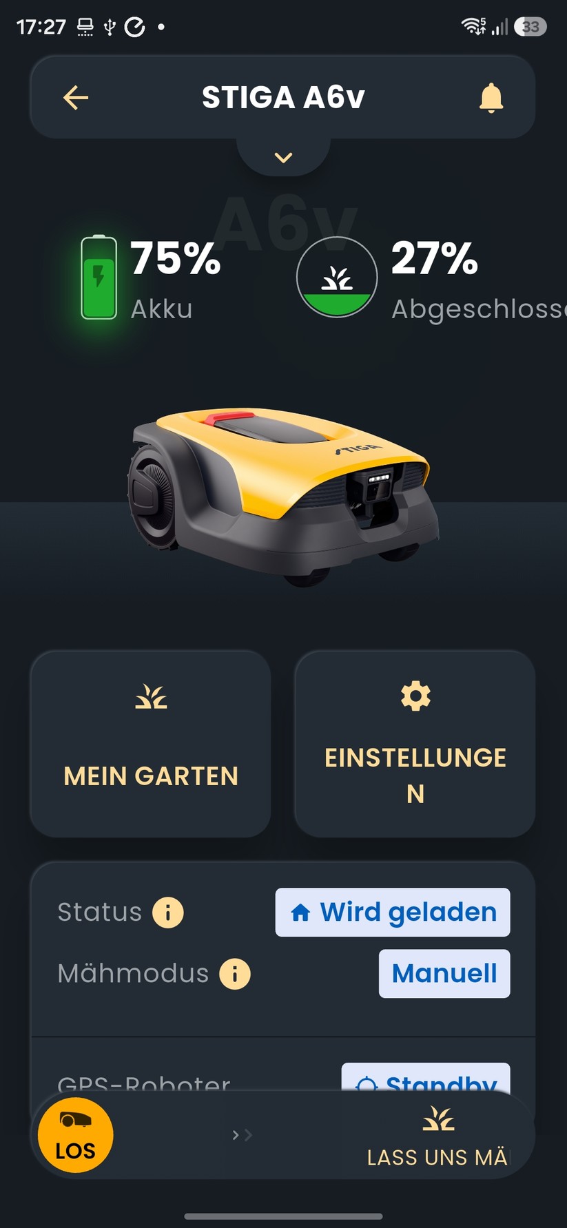 Der Funktionsumfang der App ist recht groß. Der A 6v verwaltet bis zu zehn Mähbereiche, zusätzlich sind bis zu 50 Sperrzonen vorgesehen. In der App lassen sich virtuelle Grenzen, Transferwege und Ausschlussbereiche anlegen.