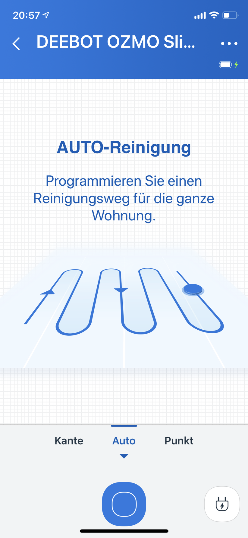 Linienprogramm für die Gesamtreinigung mit Wischen