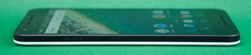 Schwarzer Rahmen des Nexus 5X