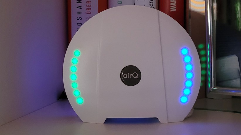 Air-Q Pro: Mit 13 Sensoren sammelt der Air-Q Pro die meisten Daten zur Luftqualität