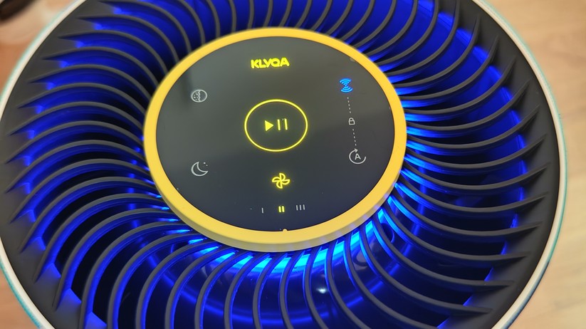 Klyqa Air Klyna S: Luftreiniger mit CADR 300 m³/h 