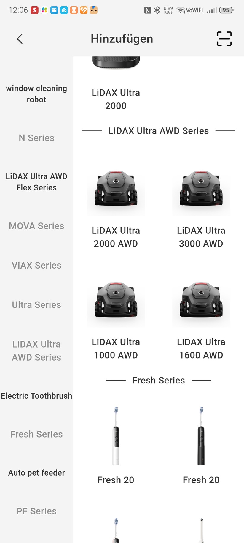 Mova Lidax Ultra 1000 AWD: Die Inbetriebnahme ist nach wenigen Minuten abgeschlossen.
