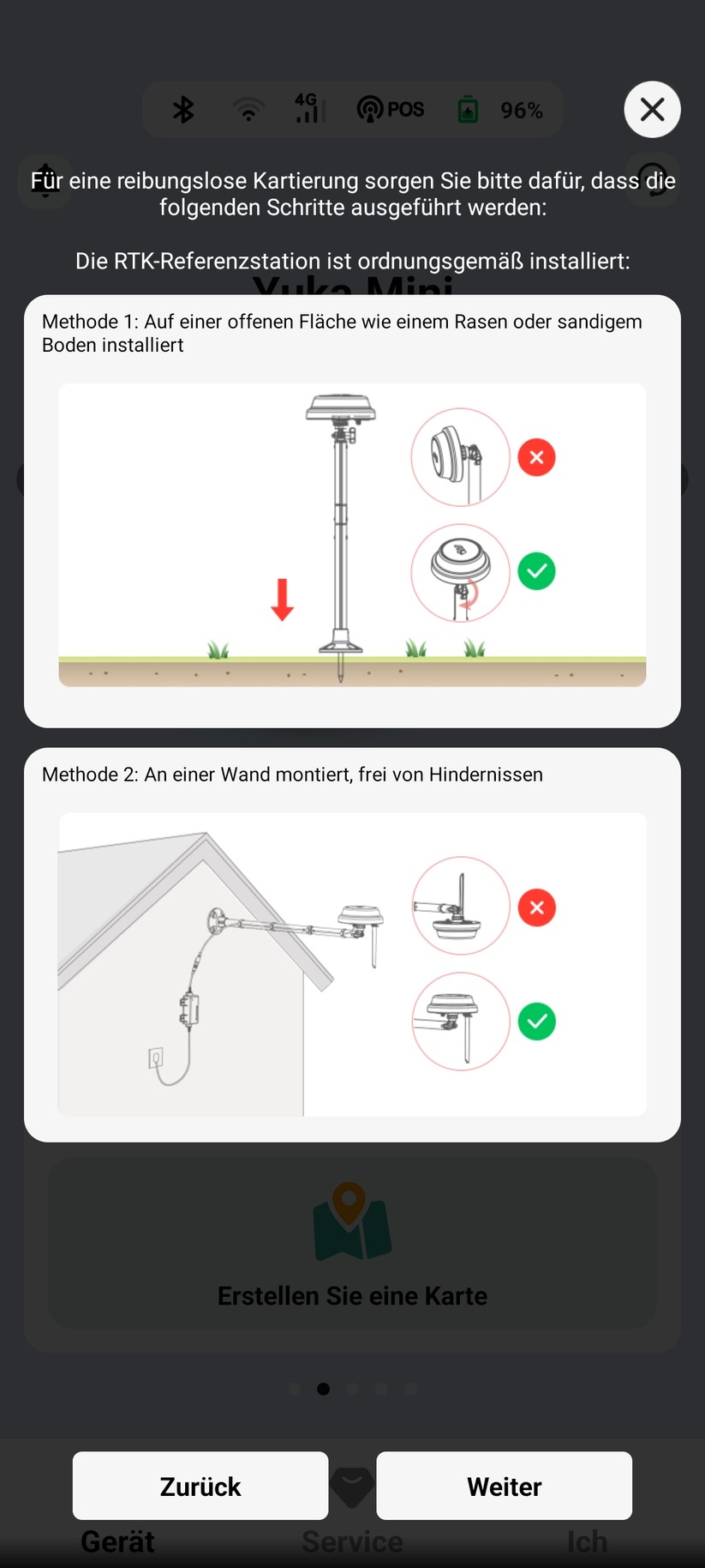  Kartierung