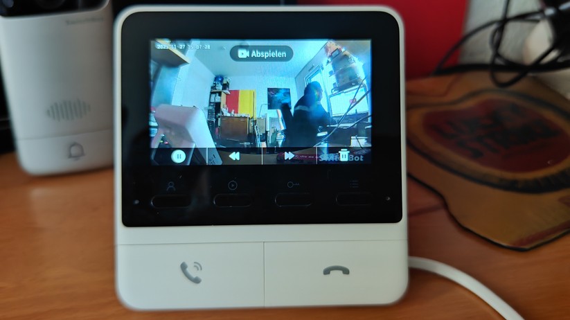Switchbot Türklingel mit Kamera und Monitor