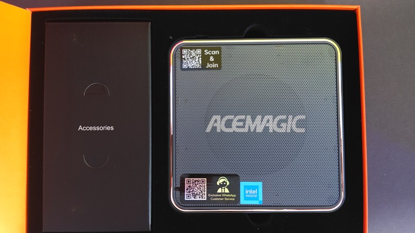 Mini-PC Acemagic F2A mit Intel Core Ultra 5 125H oder mit Core Ultra 7 155H, 32 GB RAM, 1 TB-NVMe-SSD
