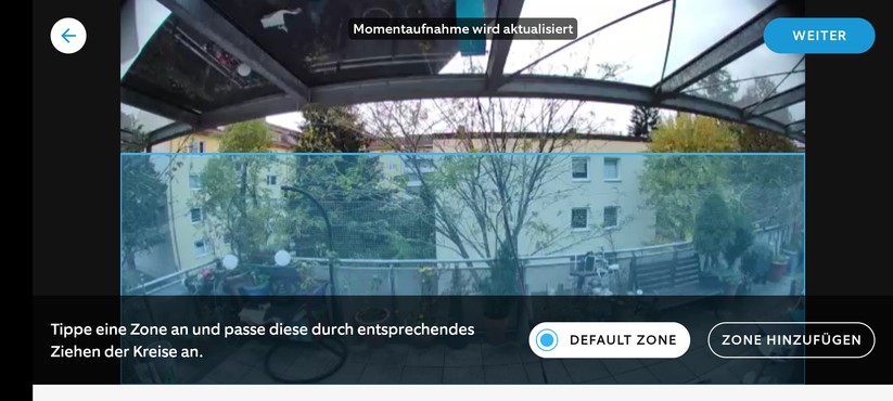 Ring Floodlight Cam Wired Plus: App