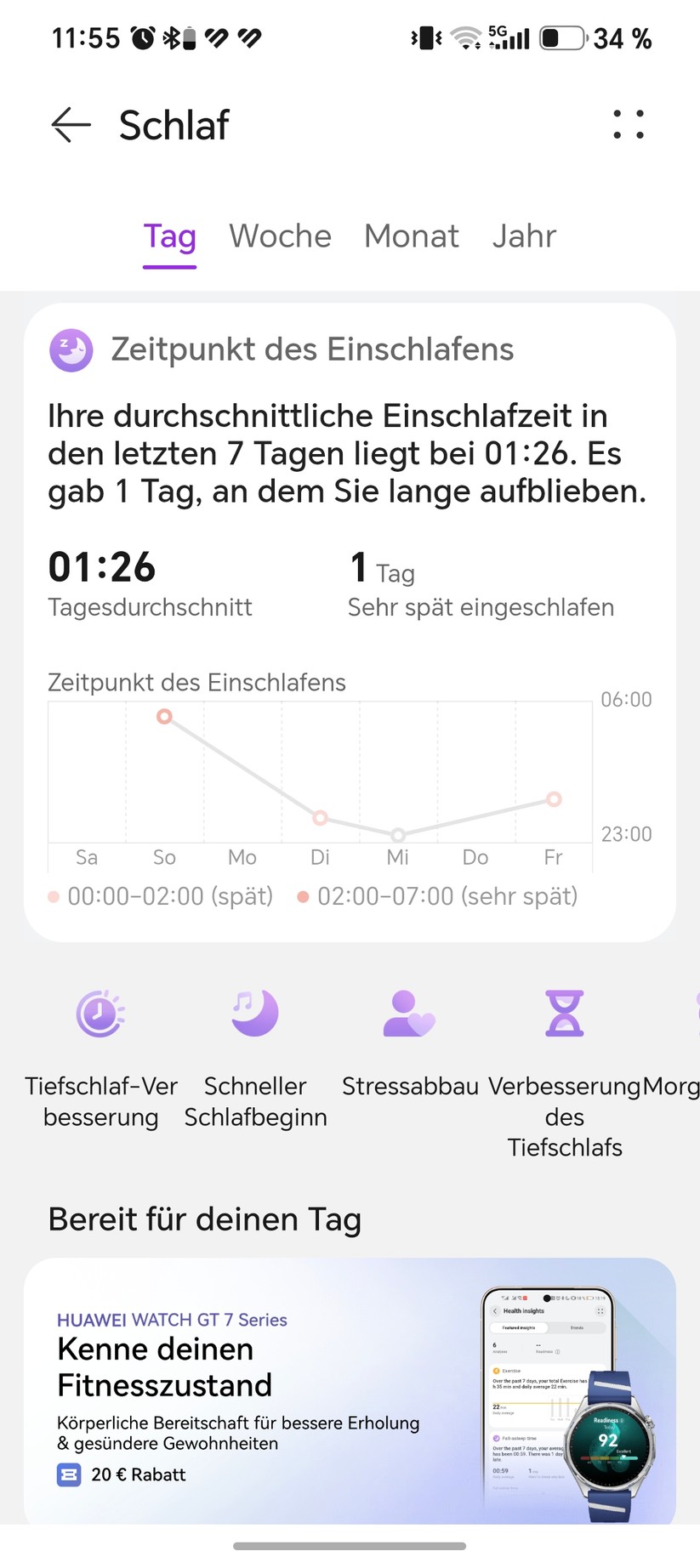 Huawei Watch GT 7: Health App