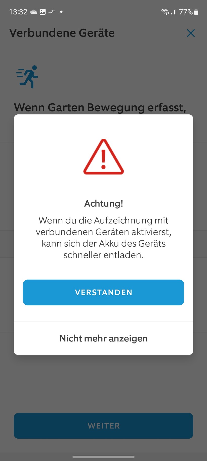 Ring Stick Up Cam Pro Akku: Die Einrichtung ist einfach und bietet viele Erläuterungen zur Kamera. Vorbildlich.