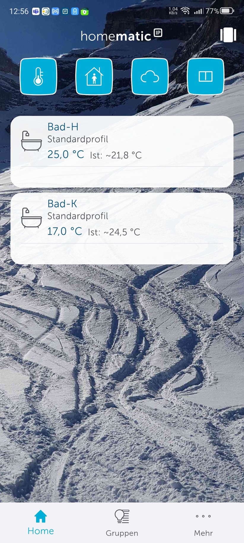  Einstellungen, Heizpläne, Automatisierung mit Fenstersensor