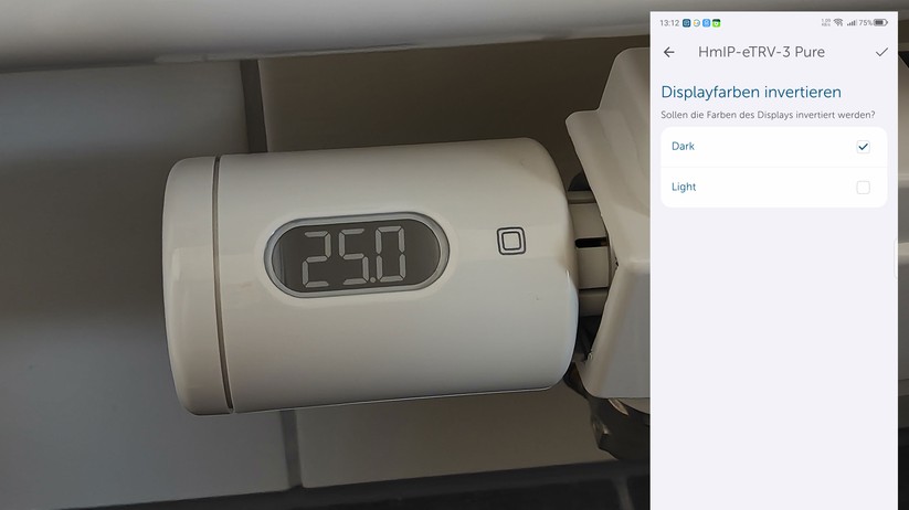  Displayfarben invertieren (Dark)